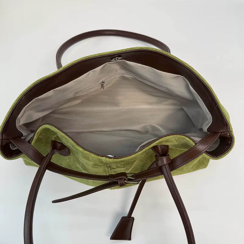 LEFTSIDE Women'S PU Leather Shoulder Bag 2025 Winter New Fashion Retro Underarm Bag Luxury Brand Designer Handbags Tote Bags