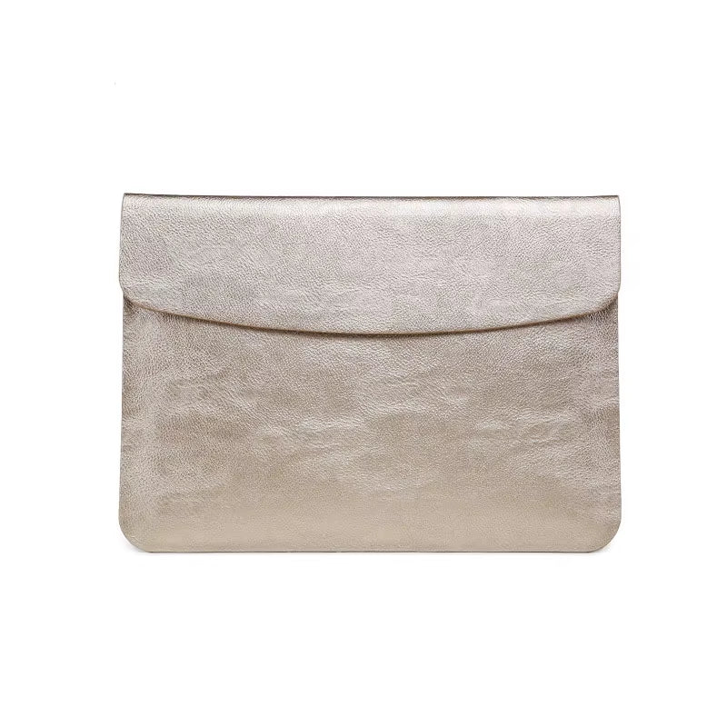 Computer Sleeve Case for ( Macbook Mac Book Ipad ) Air M1 M2 13 14 15 6 16 Pro 12 9 11 Inch Cover Bag Pouch Briefcase Leather