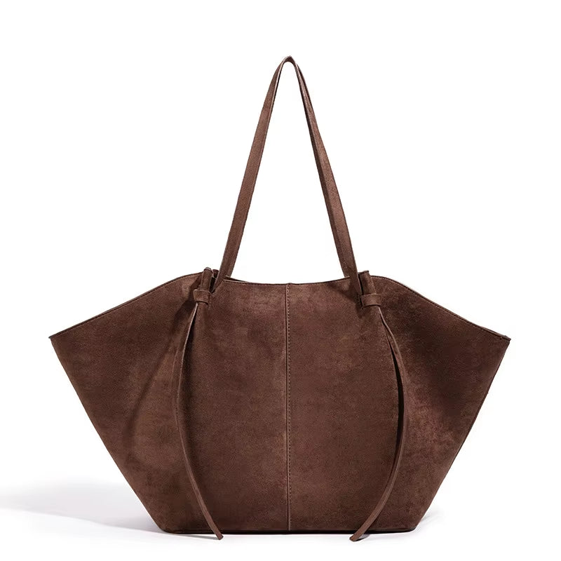 Fashionable, Lightweight, Large Capacity Hand-Held Wing Bag, Commuting Bat Shaped High Street Handbag