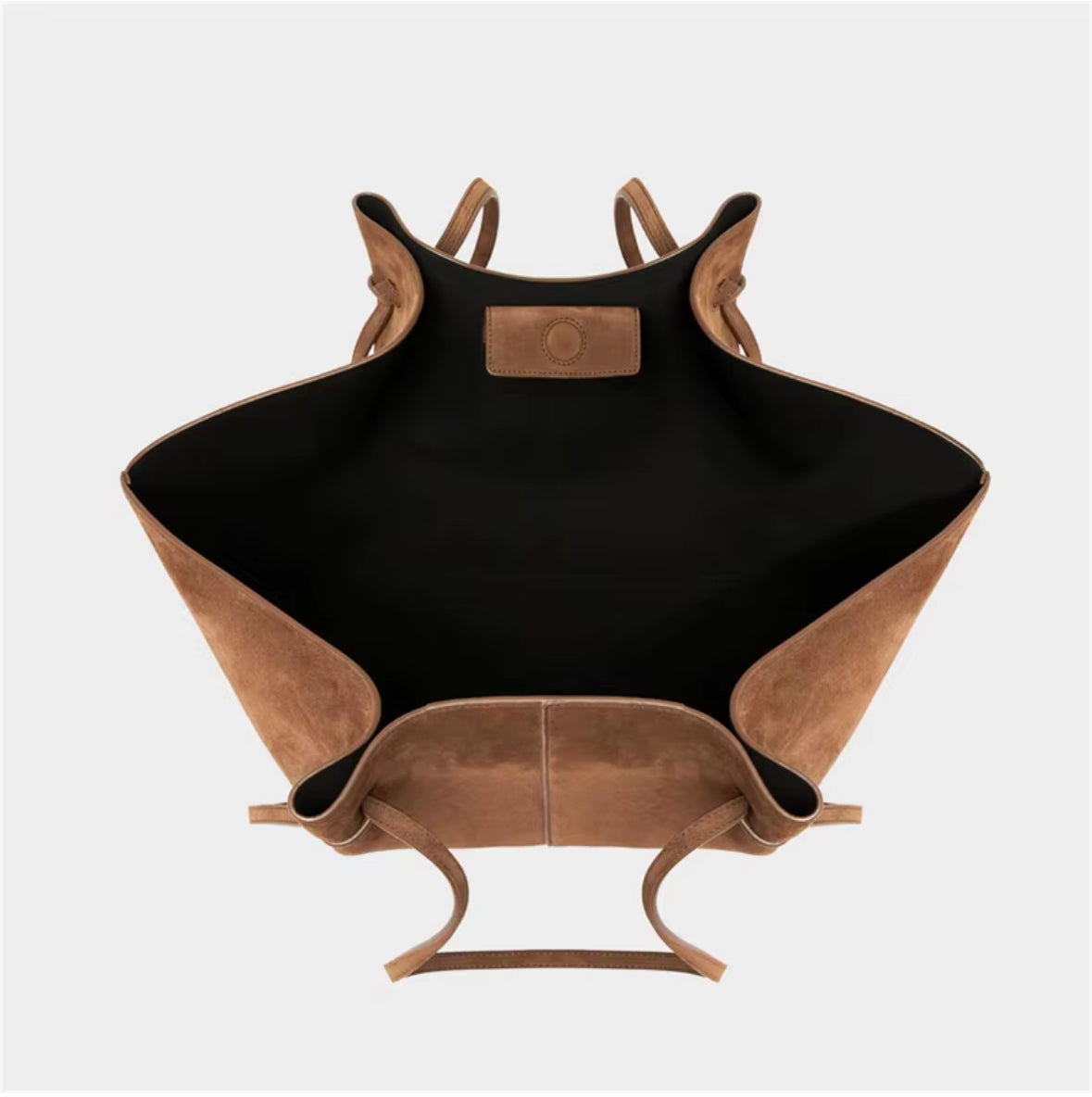 Talvaria Studio | Retro Deer Suede Velvet Tote Bag