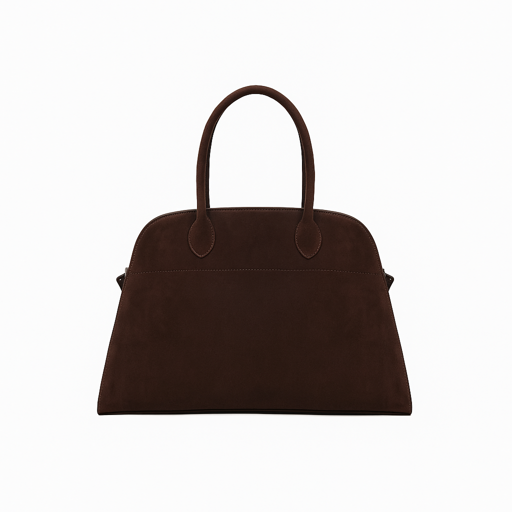 Talvaria Studio | Matte Suede Shoulder Bag